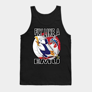 Penguin Fly Like Emu Tank Top